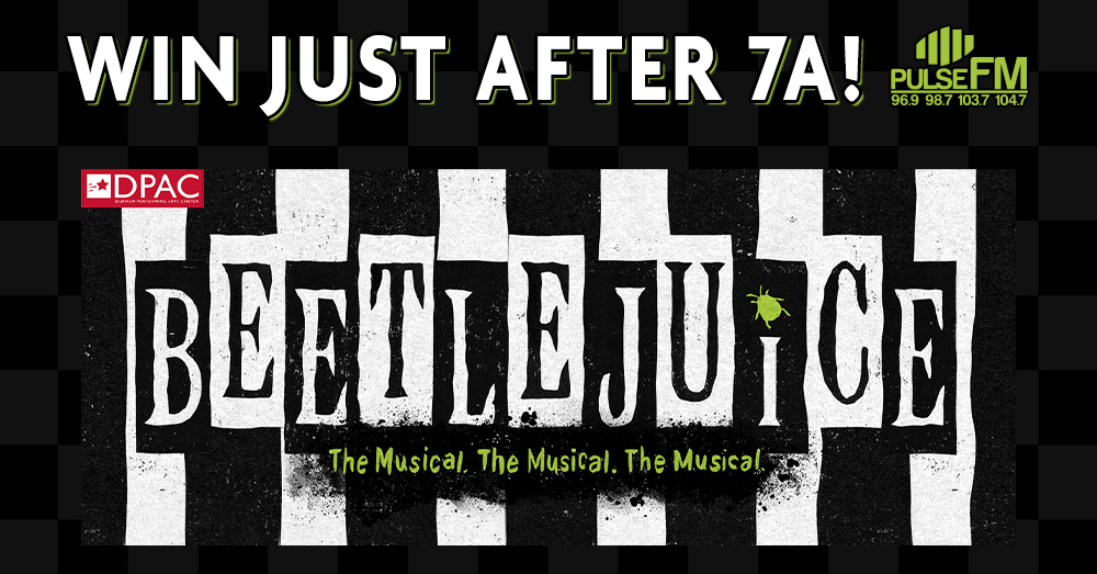 Win Tickets to Beetlejuice on DPAC!