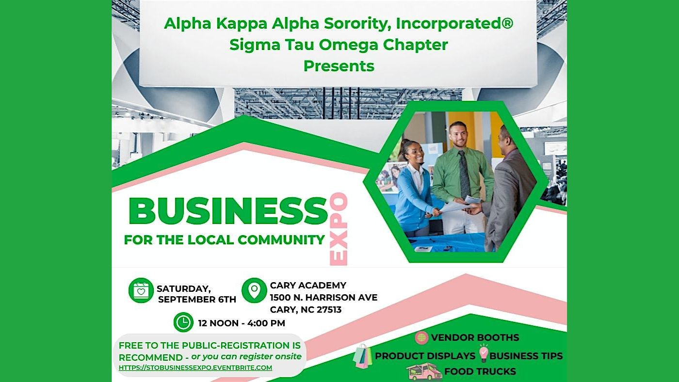 For the Local Community Business Expo