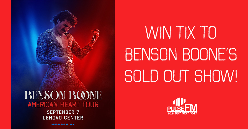 Win tix to Benson Boone’s SOLD OUT SHOW!