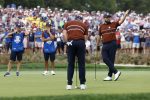 Europe takes a record lead into Ryder Cup’s Sunday singles