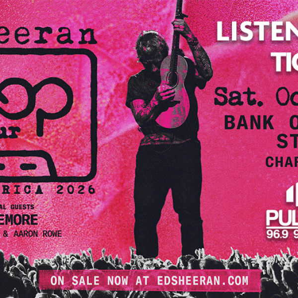 See Ed Sheeran in Charlotte!