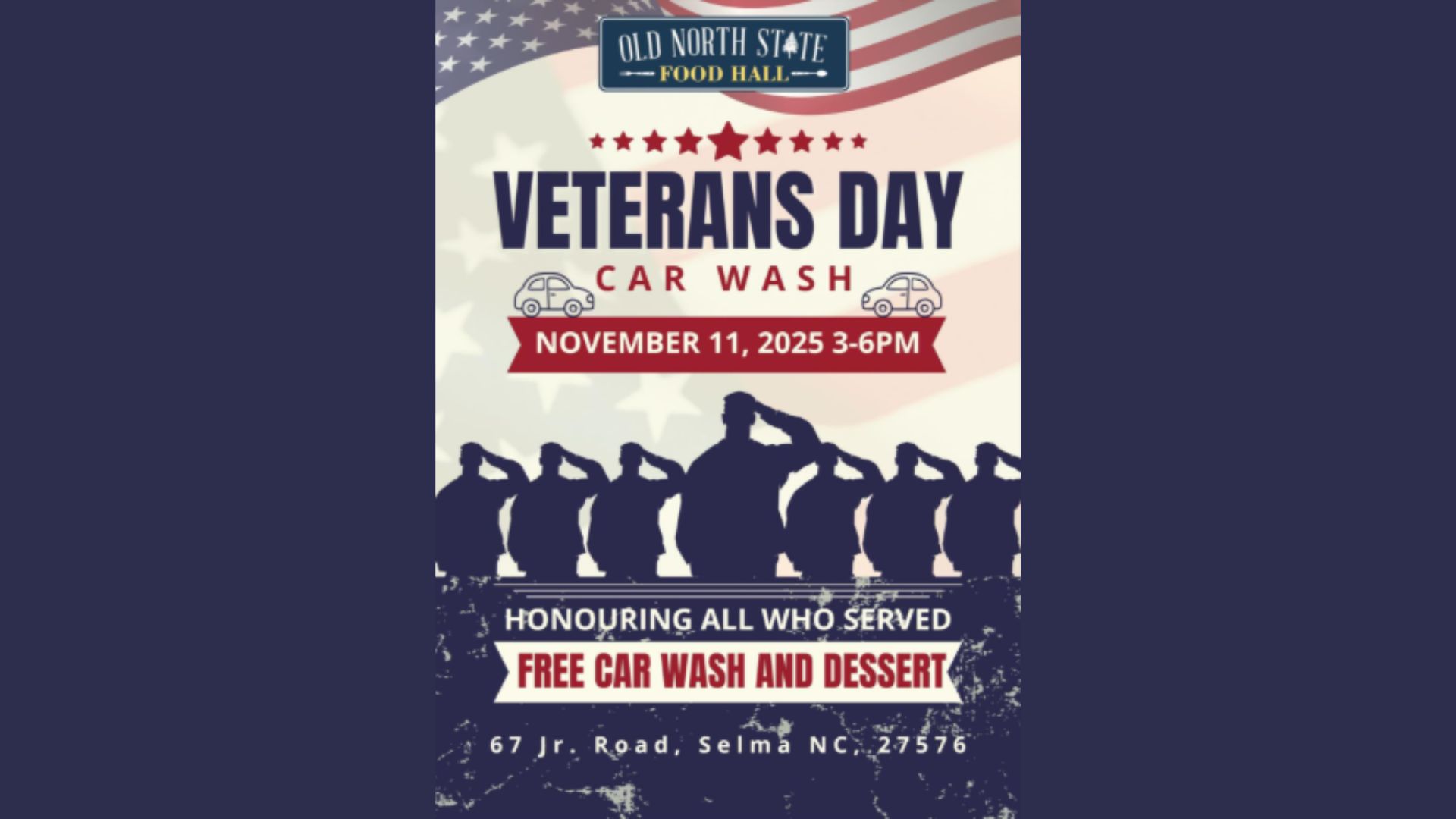 Veterans Day Car Wash