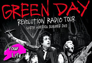 Green Day Tickets PLUS Deck Party Passes
