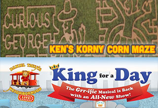 Ken’s Korny Korn Maze and Daniel Tiger Tickets
