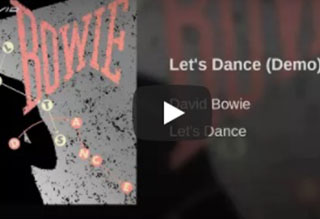 David Bowie’s “Lets Dance” Demo