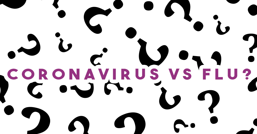 Coronavirus VS. Influenza