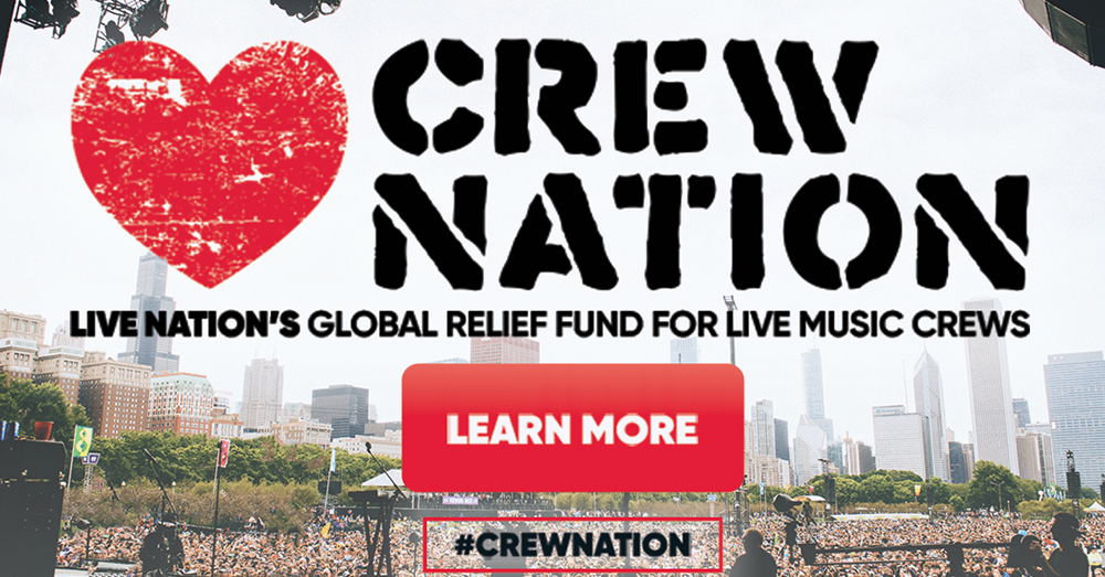 Live Nation’s Global Relief Fund for Live Music Crews