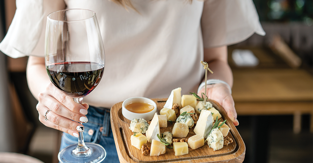 It’s National Wine and Cheese Day 7/25!