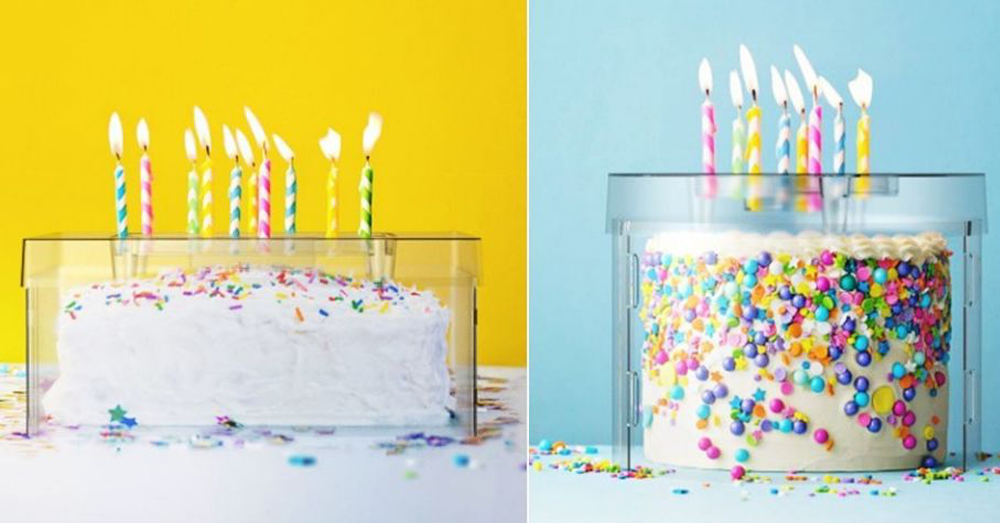 A Germ-Free Birthday Cake Shield?