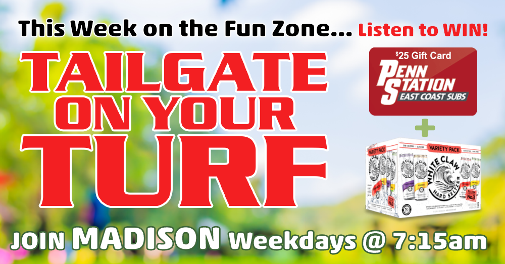 Fun Zone:  Tailgate on Your Turf Week 1