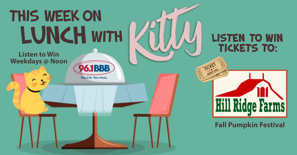 Lunch With Kitty: Tickets to Hill Ridge Farms Fall Festival