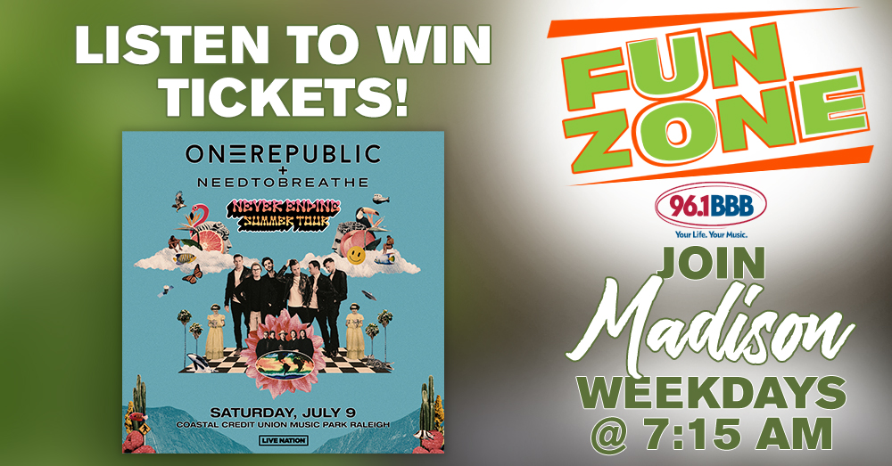 Fun Zone: Win OneRepublic Tickets