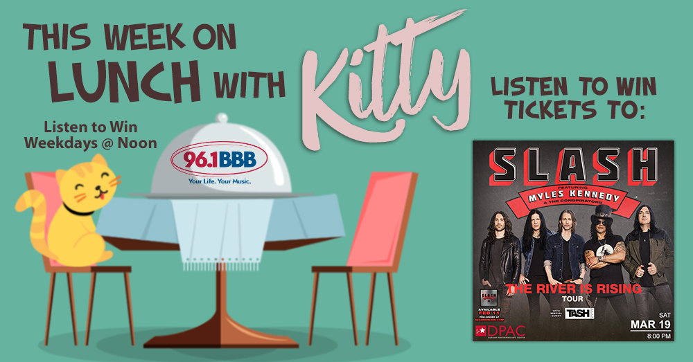 Lunch With Kitty: Win Slash Tickets