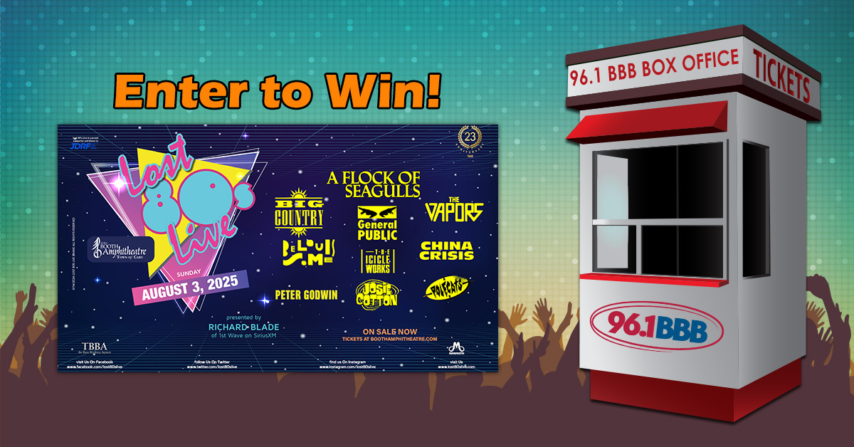 BBB Box Office: Win Tickets to Lost ’80s Live!