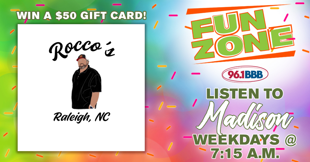 Fun Zone: Win a $50 Gift Card to Rocco’s!