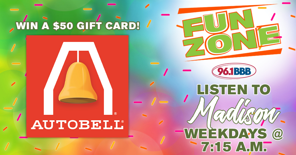 Fun Zone: Win a $50 Gift Card to Autobell!
