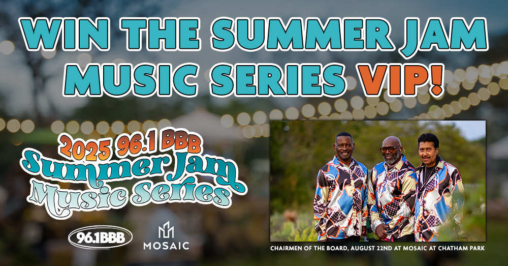 Win the 96.1 BBB Summer Jam Music Series VIP!