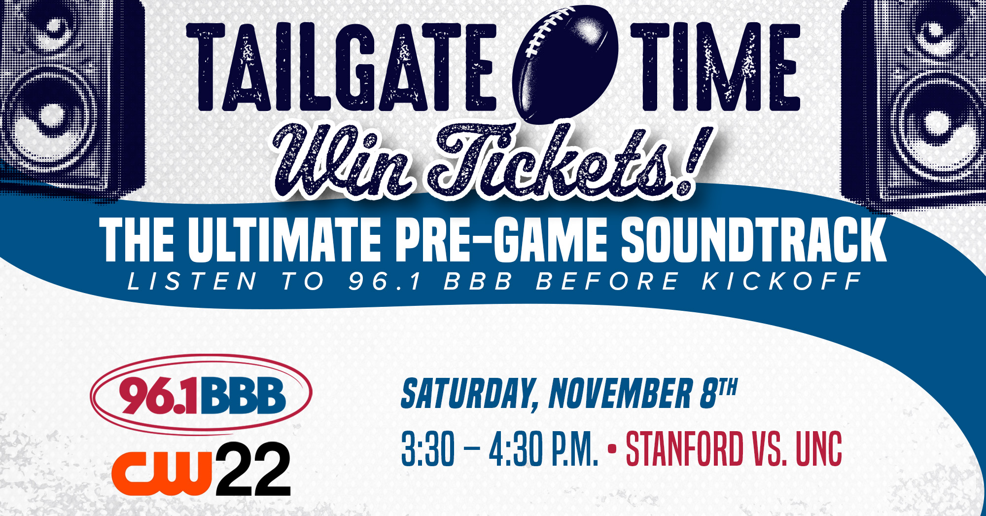 Tailgate Time – Win Tickets to this Saturday’s game!