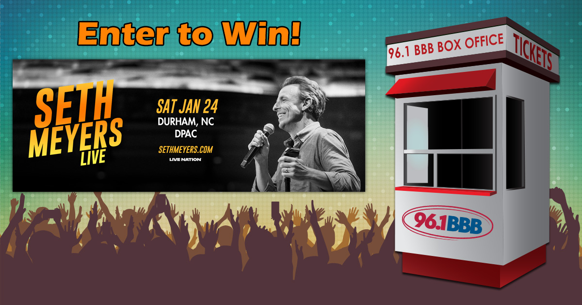 BBB Box Office: Win Tickets to Seth Meyers Live at DPAC!