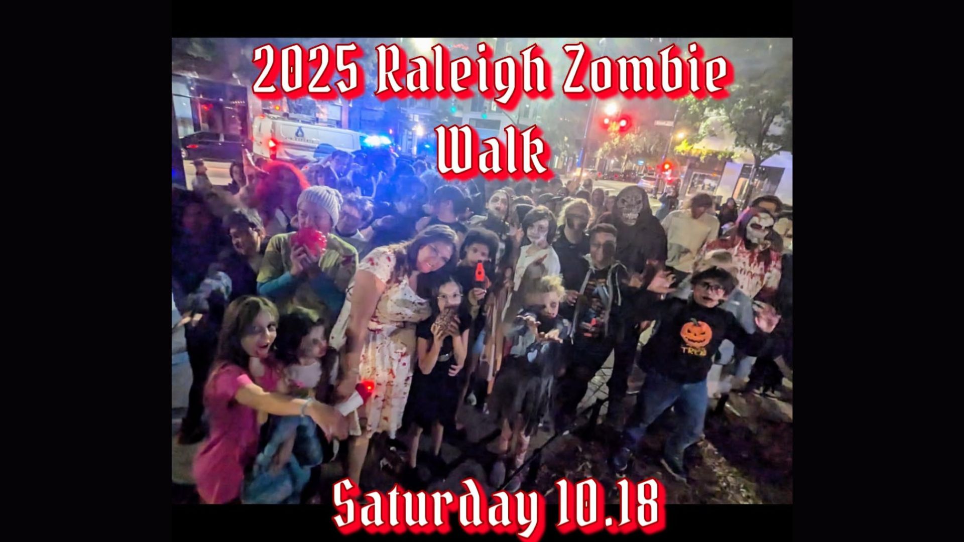 2025 Raleigh Zombie Walk