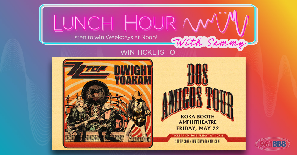 Lunch with Sammy: Win Tickets to ZZ Top and Dwight Yoakam!