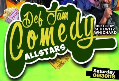 Def Jam Comedy All-Stars June 30th….