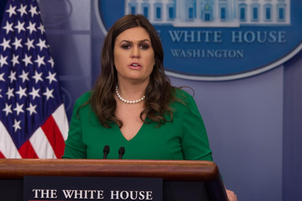 Sarah Sanders Apologizes For Saying Trump Made More Jobs for Blacks Than Obama