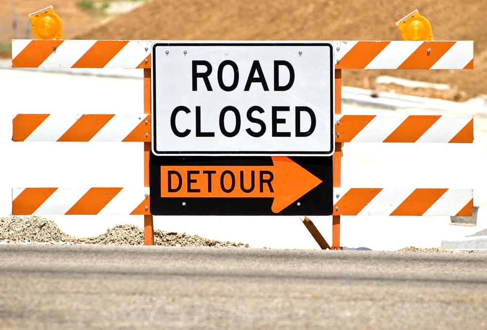Arlington Boulevard Closed Tuesday and Wednesday
