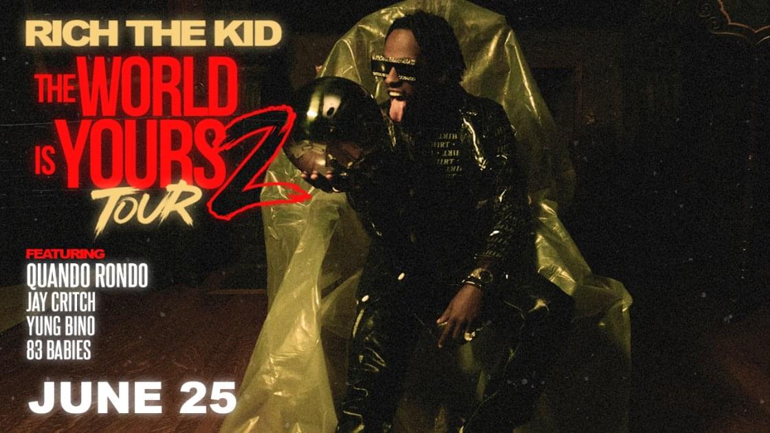 Rich the Kid the World is Your 2 Tour The Ritz Raleigh