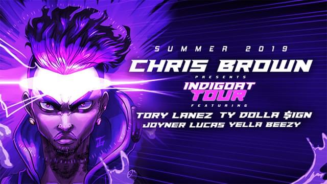 CHRIS BROWN INDIGOAT TOUR