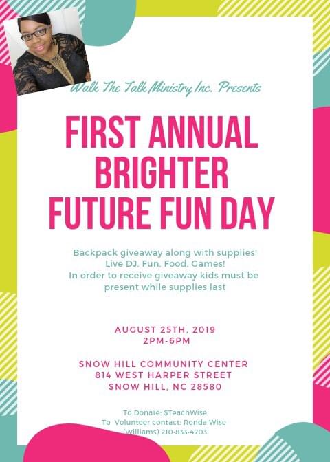First Annual Brighter and Future Fun Day