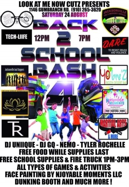 Look at Me Now Cutz Presents Back 2 School Bash