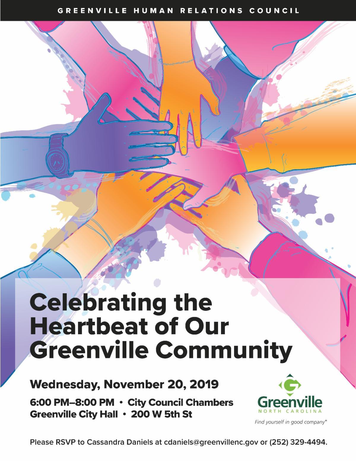 CELEBRATING THE HEARTBEAT OF OUR GREENVILLE COMMUNITY