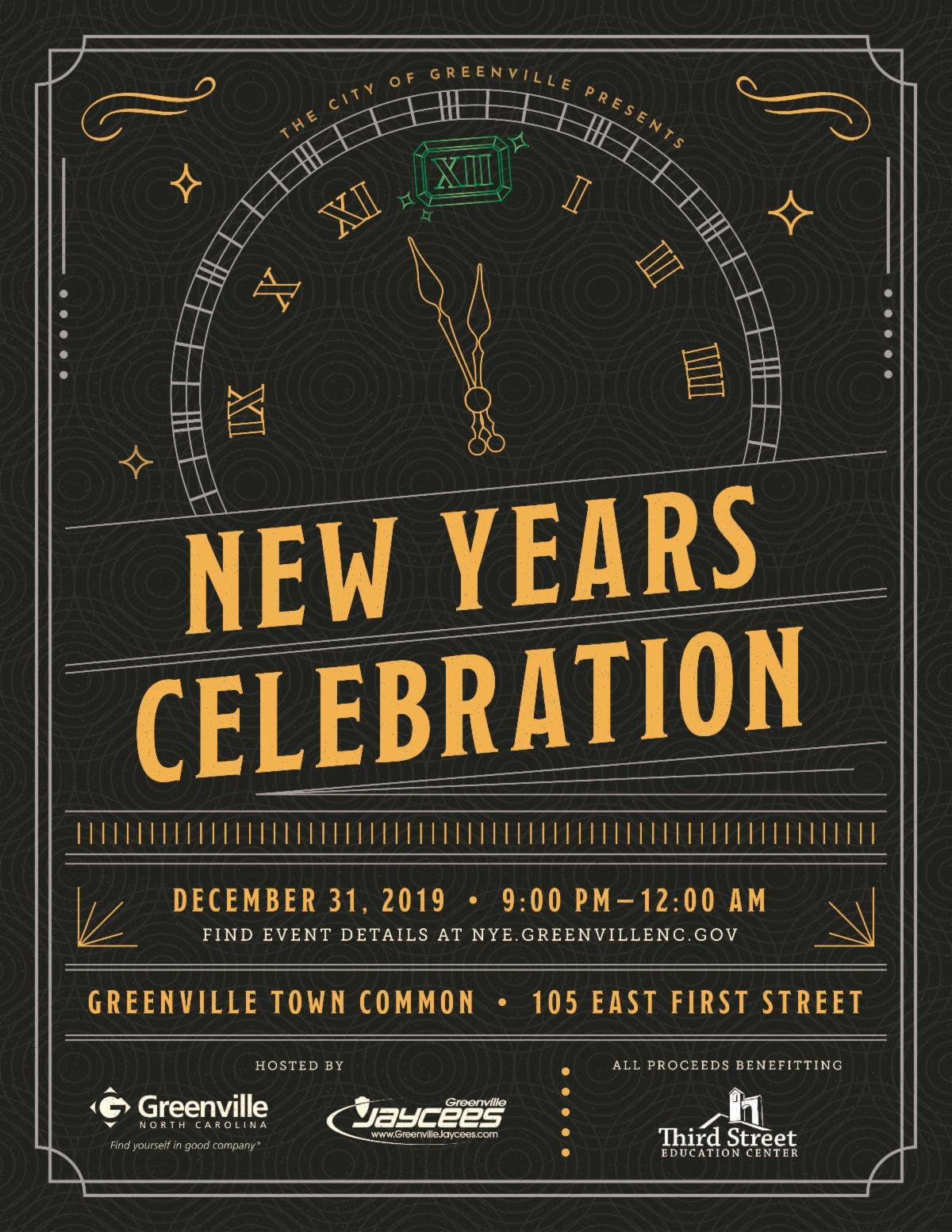 New Years EVE CELEBRATION GREENVILLE