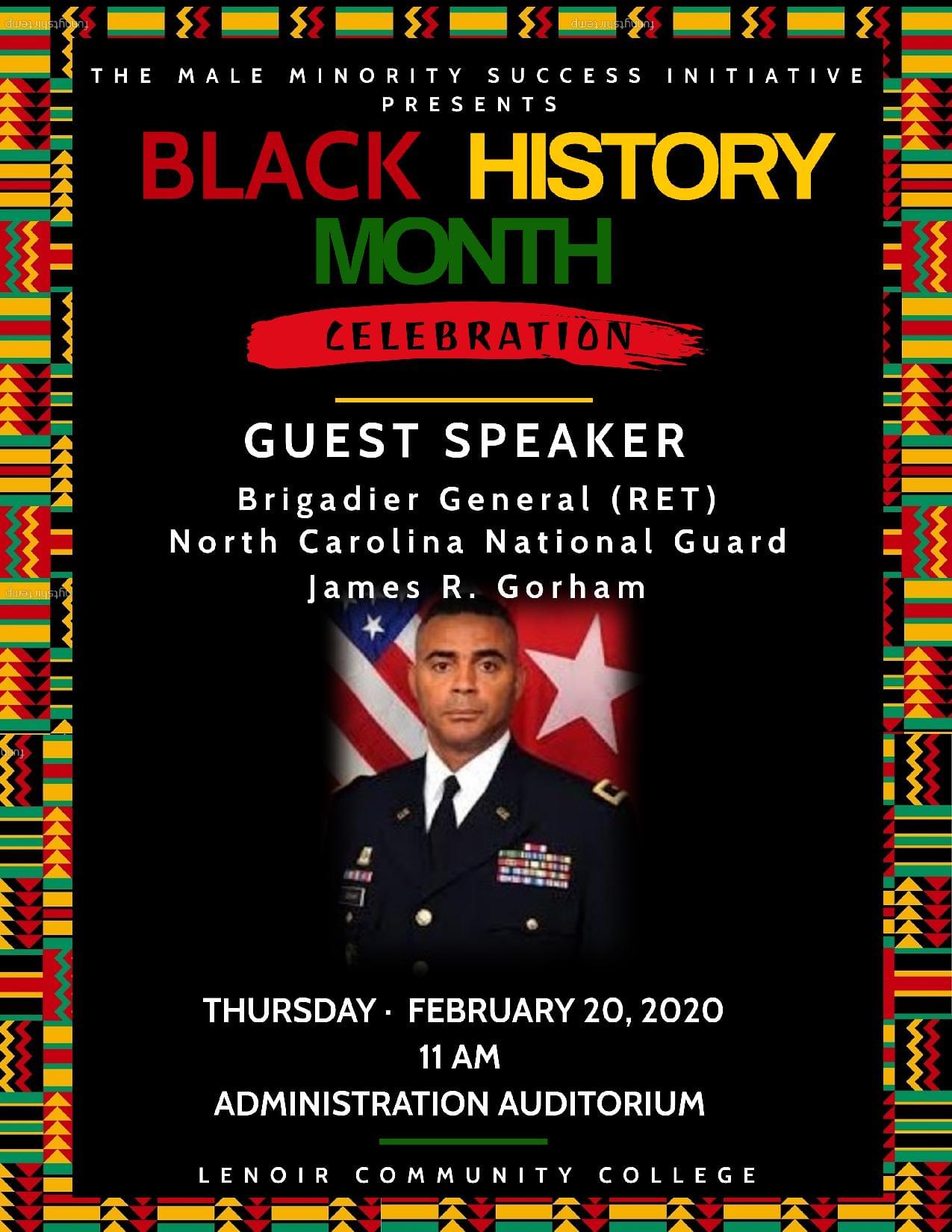 Lenoir Community College’s Annual Black History Month Program