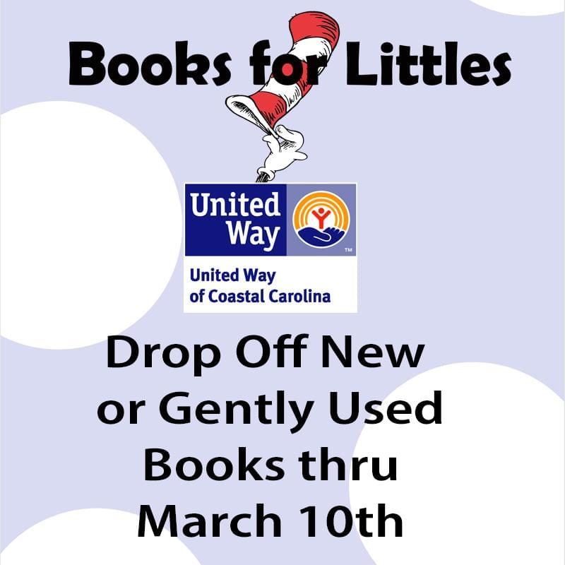 Books for Littles – United Way is collecting Books for Tots to Teens