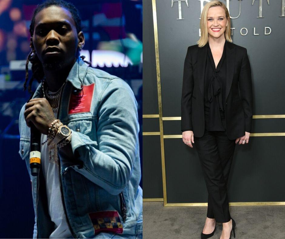 Offset & Reese Witherspoon Get on IG Live Together