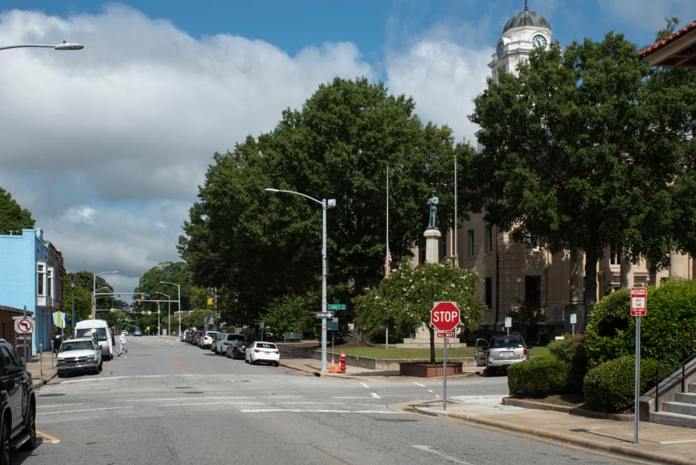 Confederate Monument Removed From Outside the Pitt County Courthouse