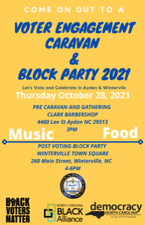 Thursday Block Party – from Pitt Co NAACP