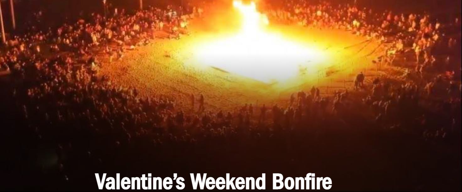 Valentine’s Weekend Bonfire