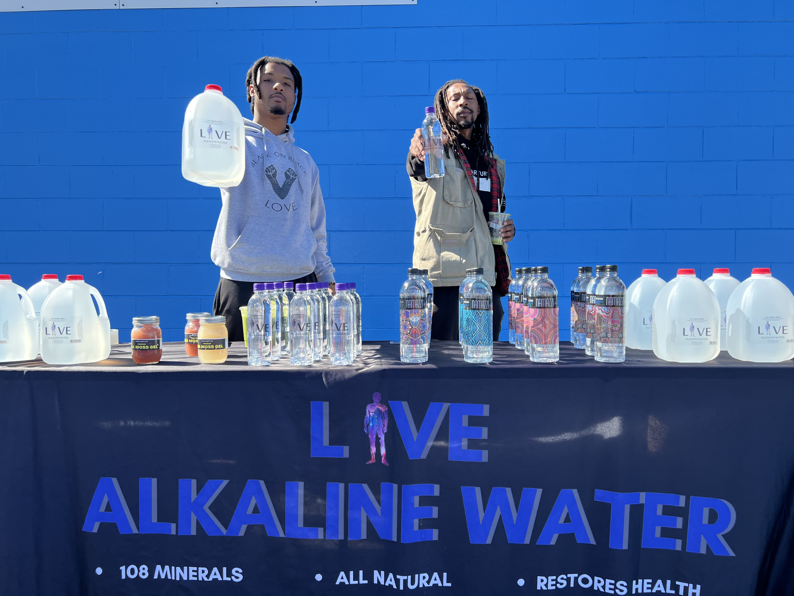 First Black Owned Water Company To Make It In To Walmart Giving Away Water!