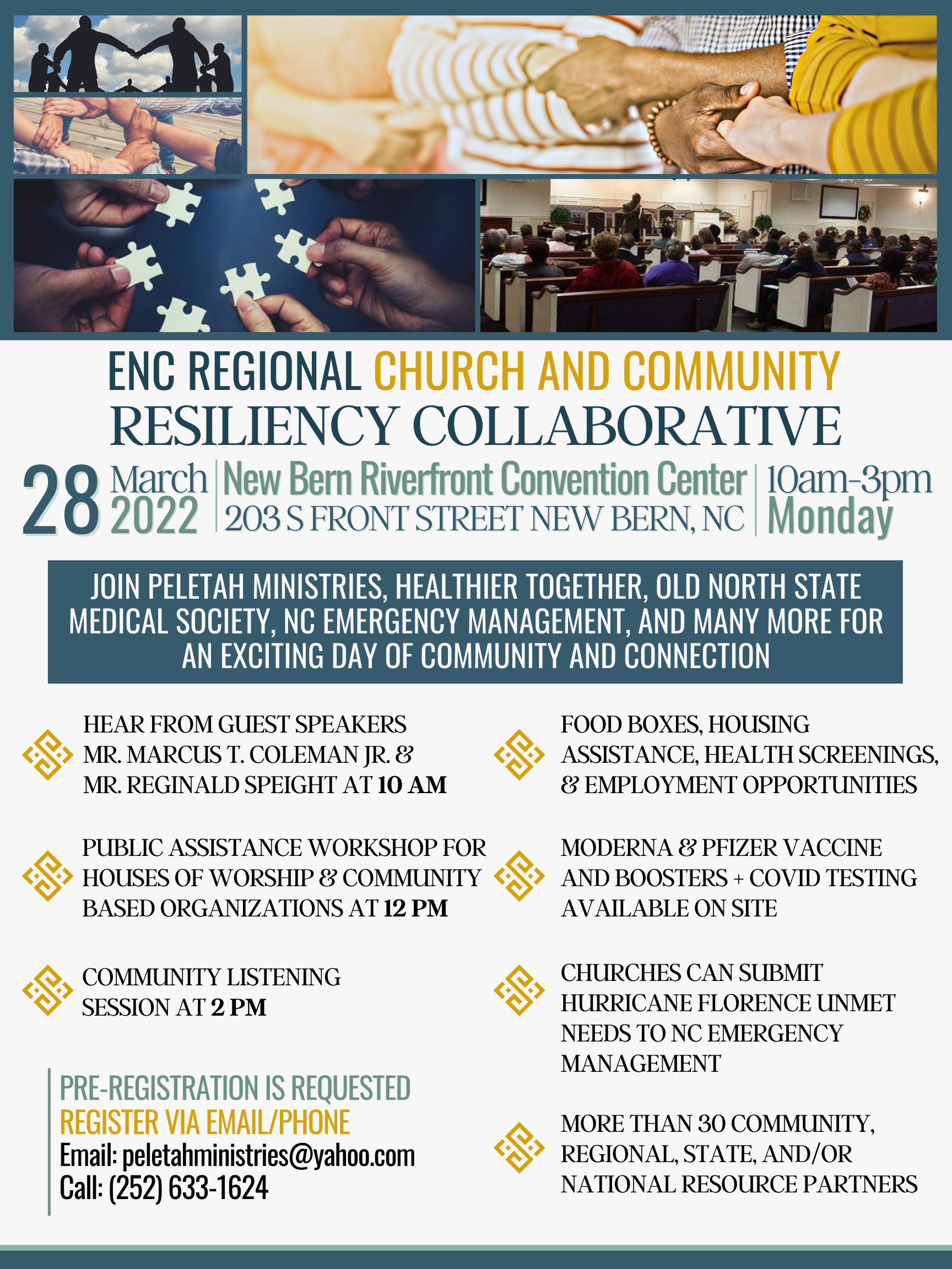 ENC Regional Church and Community Resiliency Collaborative- March 28, 2022