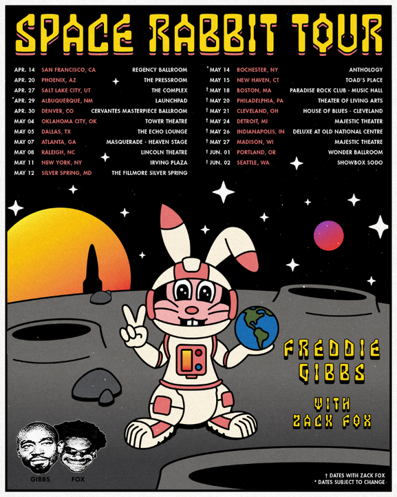 Freddie Gibbs – The Space Rabbit Tour