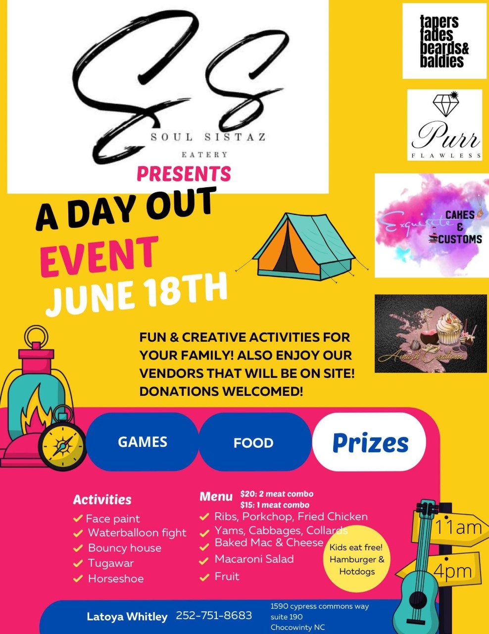 SOUL SISTAZ PRESENTS A DAY OUT EVENT