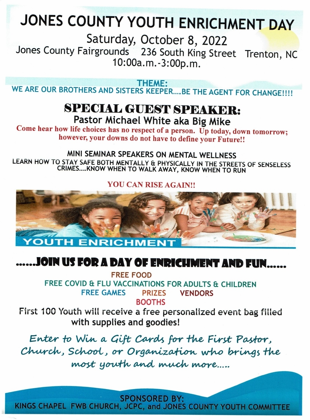 JONES COUNTY YOUTH ENRICHMENT DAY