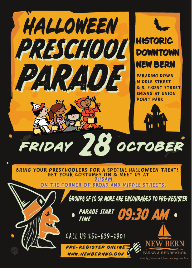 Halloween Preschool Parade!