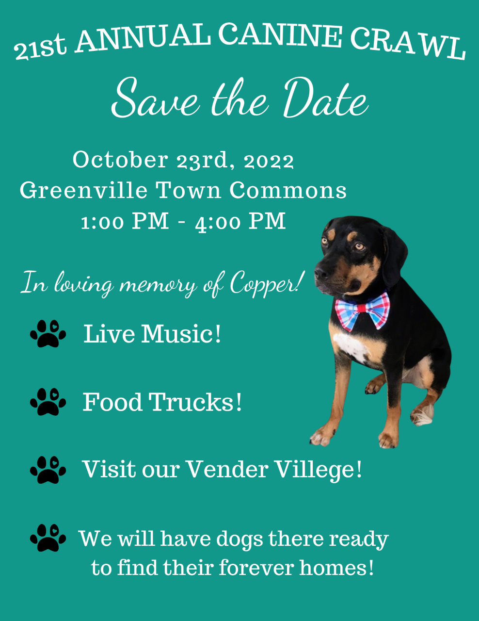 21st ANNUAL CANINE CRAWL