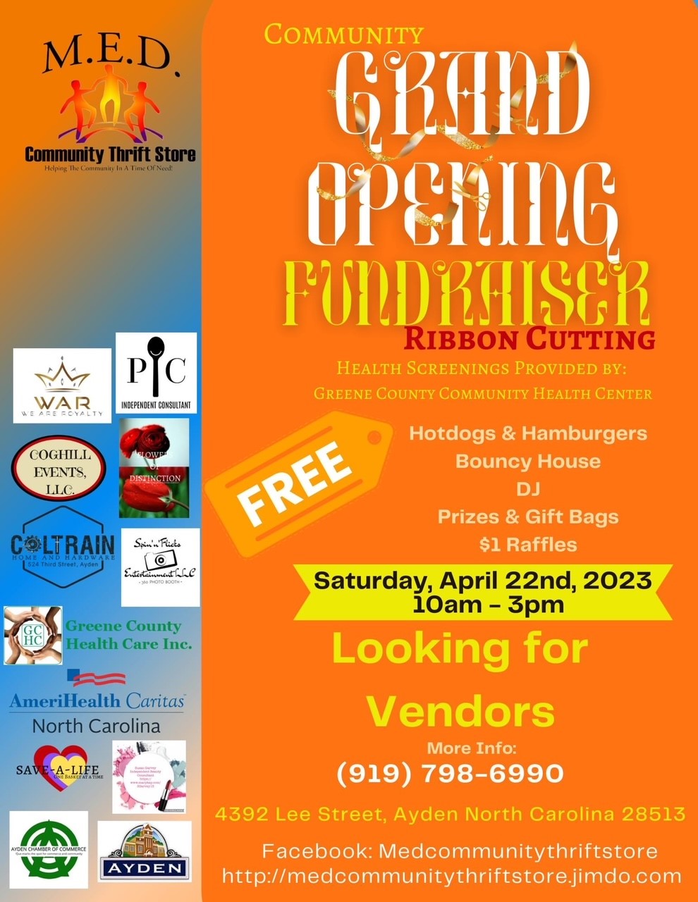 M.E.D. Community Thrift Store Grand Opening