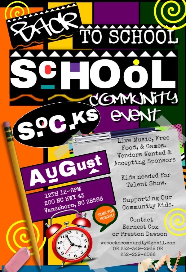 S.O.C.Ks Back To School Community Event
