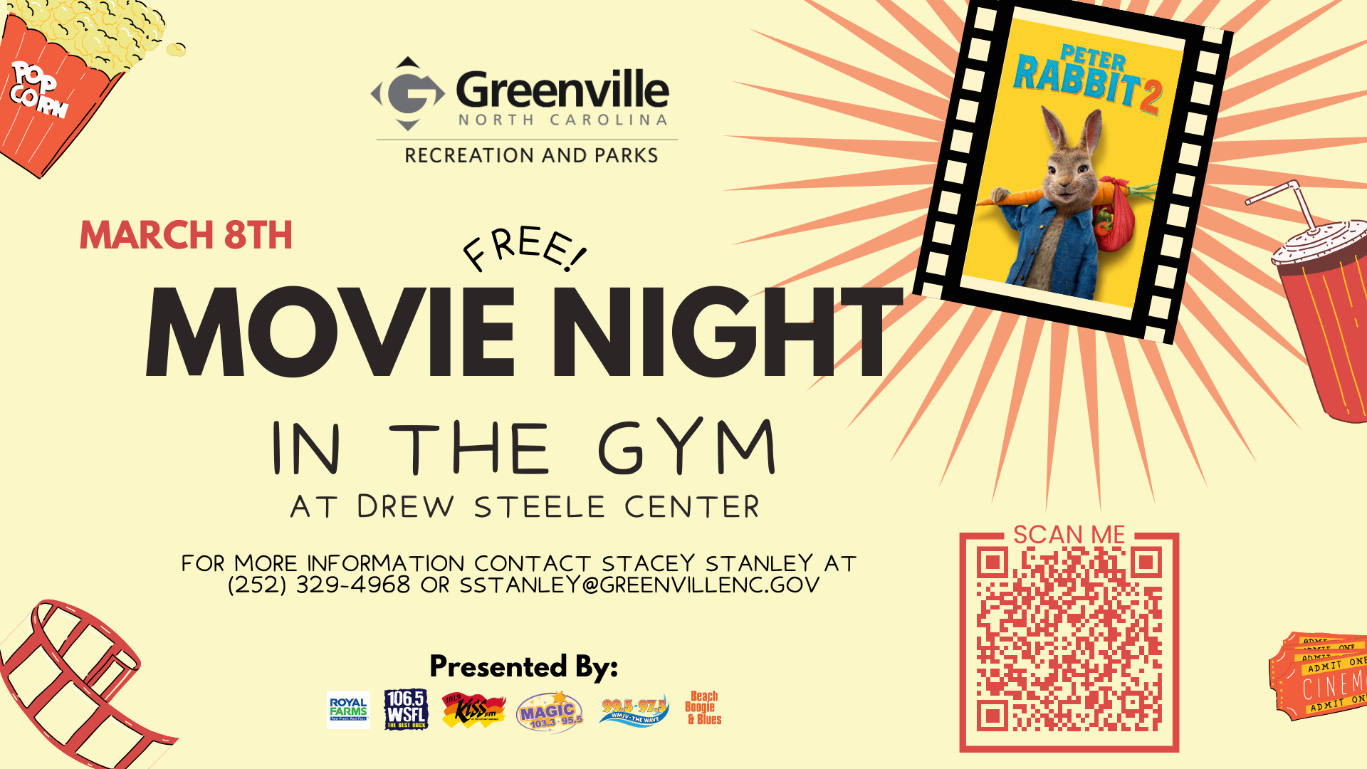 Movie Night In The Gym
